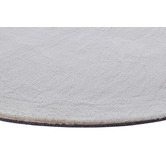Atlas Flooring Cream Poly Round Rug