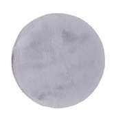 Atlas Flooring Grey Poly Round Rug