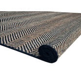 Atlas Flooring Chevron Terra Cotton &amp; Jute Rug