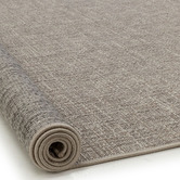 Atlas Flooring Light Grey Errea Timber Flat Weave Rug