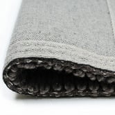Atlas Flooring Grey Vail Solid Wool Rug