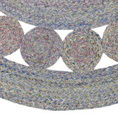 Atlas Flooring Grey Kristi Hand-Woven Round Rug