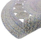 Atlas Flooring Grey Kristi Hand-Woven Round Rug