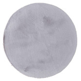 Atlas Flooring Silver Pony Power-Loomed Round Rug