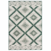Atlas Flooring Green Santa Fe Terrazzo Indoor &amp; Outdoor Rug