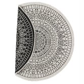 Atlas Flooring Night Mosaic Terrazzo Indoor &amp; Outdoor Rug