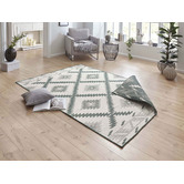 Atlas Flooring Green Santa Fe Terrazzo Indoor &amp; Outdoor Rug