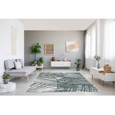 Atlas Flooring Green Leaf Terrazzo Indoor &amp; Outdoor Rug
