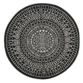 Atlas Flooring Night Mosaic Terrazzo Indoor &amp; Outdoor Rug