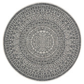 Atlas Flooring Silver Mosaic Terrazzo Indoor &amp; Outdoor Rug