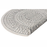 Atlas Flooring Silver Mosaic Terrazzo Indoor &amp; Outdoor Rug