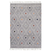 Atlas Flooring Light Grey Algiers Power-Loomed Rug