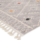Atlas Flooring Light Grey Algiers Power-Loomed Rug