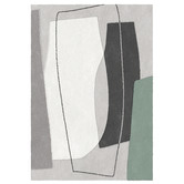 Atlas Flooring Grey &amp; Sage Amara Abstract Rug