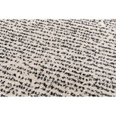 Atlas Flooring Cream &amp; Black Akila Dots Power-Loomed Rug