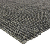 Atlas Flooring Grey Denitsa Hand-Loomed Wool &amp; Cotton Rug
