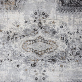 Atlas Flooring Silver Pearl Torino Power-Loomed Rug