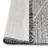 Atlas Flooring Light Grey Diamond Almond Indoor/Outdoor Rug