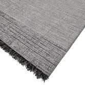Atlas Flooring Grey Bands Almond Indoor/Outdoor Rug