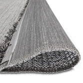 Atlas Flooring Grey Bands Almond Indoor/Outdoor Rug