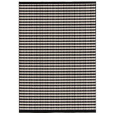Atlas Flooring Black &amp; White Turin Indoor/Outdoor Rug