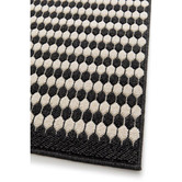 Atlas Flooring Black &amp; White Turin Indoor/Outdoor Rug