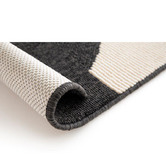 Atlas Flooring Black Franklin Indoor/Outdoor Rug