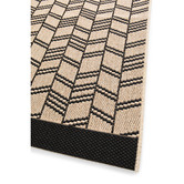 Atlas Flooring Sand &amp; Black Nore Outdoor Rug