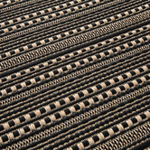 Atlas Flooring Black &amp; Beige Stan Outdoor Rug