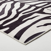 Atlas Flooring Carmella Zebra Power-Loomed Rug