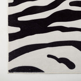 Atlas Flooring Carmella Zebra Power-Loomed Rug
