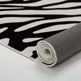 Atlas Flooring Carmella Zebra Power-Loomed Rug