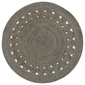 Atlas Flooring Dot Hand-Loomed Cotton Round Rug