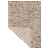 Atlas Flooring Brown Jocasta Wool &amp; Cotton Hand-Loomed Rug