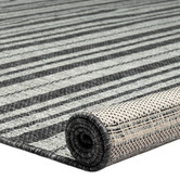 Atlas Flooring Grey Kerala Power-Loomed Rug