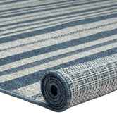 Atlas Flooring Navy Kerala Power-Loomed Rug