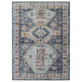 Atlas Flooring Navy Loki Power-Loomed Rug