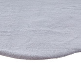 Atlas Flooring Light Grey Denitsa Power-Loomed Rug