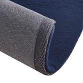 Atlas Flooring Navy Denitsa Round Rug