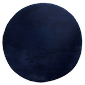 Atlas Flooring Navy Denitsa Round Rug