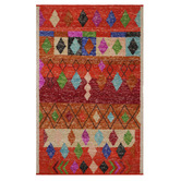 Atlas Flooring Red Rust Danton Hand-Loomed Wool Rug