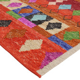 Atlas Flooring Red Rust Danton Hand-Loomed Wool Rug