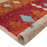 Atlas Flooring Red Rust Danton Hand-Loomed Wool Rug