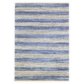 Atlas Flooring Denim Reed Hand-Loomed Cotton &amp; Jute Rug