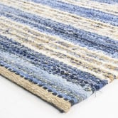 Atlas Flooring Denim Reed Hand-Loomed Cotton &amp; Jute Rug
