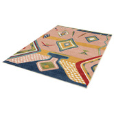 Atlas Flooring Pink Carvalho Power-Loomed Rug
