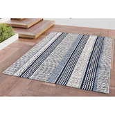 Atlas Flooring Blue Alton Power-Loomed Rug