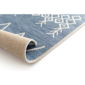Atlas Flooring Blue Judd Power-Loomed Rug