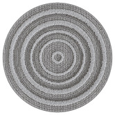 Atlas Flooring Grey Helmer Round Rug