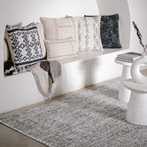 Atlas Flooring Tribeca Malte Hand-Loomed Wool-Blend Rug